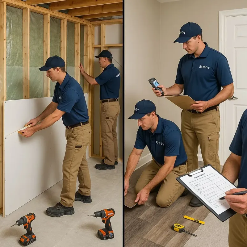 Repairs and Reconstruction process in Euharlee, GA